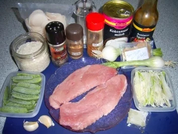 Die Schweinerei mit der Tom Ka Paste - Rezept - Bild Nr. 2