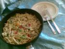 Chicken-Champignon-Spätzle-Pfanne - Rezept