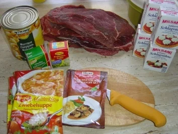 Rezept: Rouladengeschnetzeltes Bild Nr. 2 Rouladengeschnetzeltes - Rezept - Bild Nr. 2