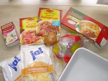 Rezept: Lasagne Bild Nr. 2 Lasagne - Rezept - Bild Nr. 2