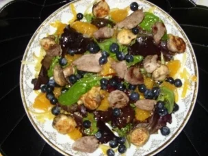 Rezept: Sommersalat mit fruchtiger Note Bild Nr. 4 Sommersalat mit fruchtiger Note - Rezept - Bild Nr. 4