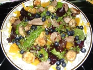 Rezept: Sommersalat mit fruchtiger Note Bild Nr. 5 Sommersalat mit fruchtiger Note - Rezept - Bild Nr. 5