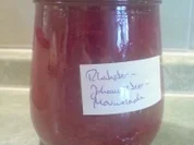 Marmelade "Johannisbeere-Rhabarber" - Rezept
