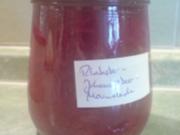 Marmelade "Johannisbeere-Rhabarber" - Rezept
