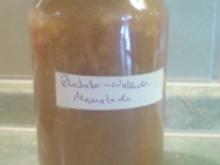Marmelade "Rhabarber-Nuss" - Rezept