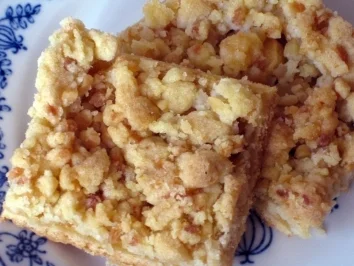 Rezept: Apfelkuchen mit Mandelstreuseln Apfelkuchen mit Mandelstreuseln - Rezept
