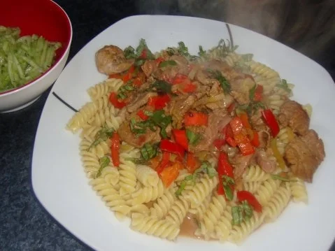 Paprika Geschnetzeltes - Rezept