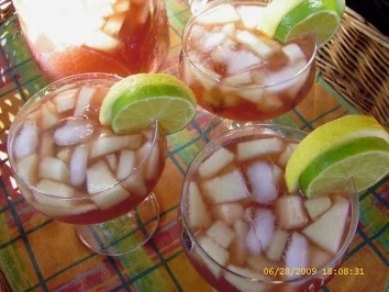 Rezept: Bowle Red Orange Bowle Red Orange - Rezept