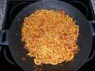 Woknudeln mal italienisch - Rezept