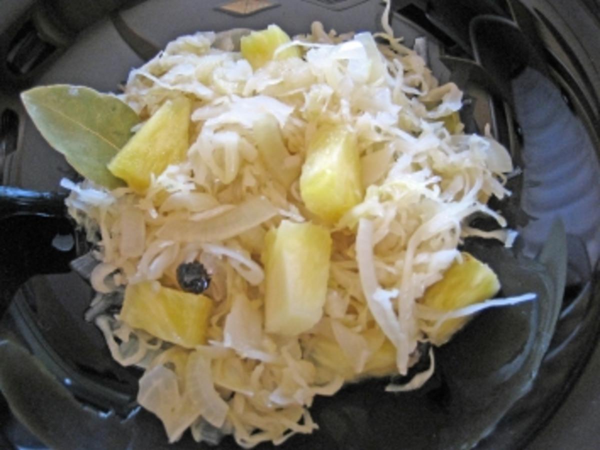 Ananas-Sauerkraut - Rezept mit Bild - kochbar.de