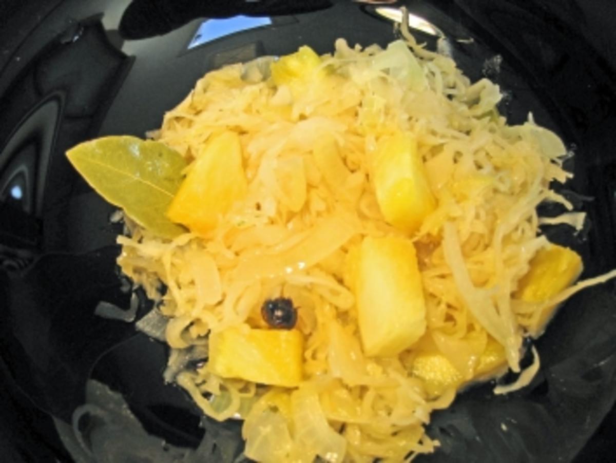 Ananas-Sauerkraut - Rezept