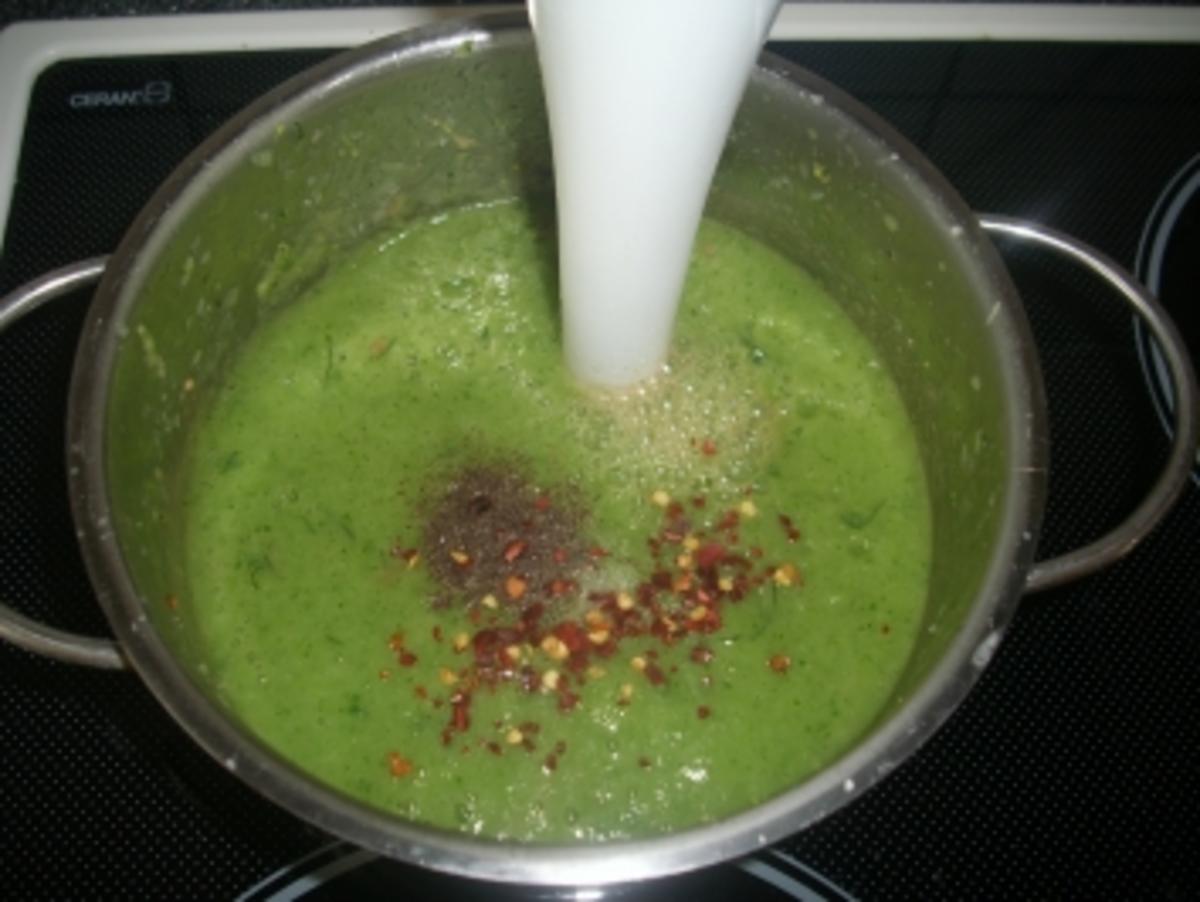 Scharfe Broccoli-Cremesuppe - Rezept - Bild Nr. 4