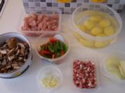 Kartoffel-Hähnchen-Pfanne - Rezept