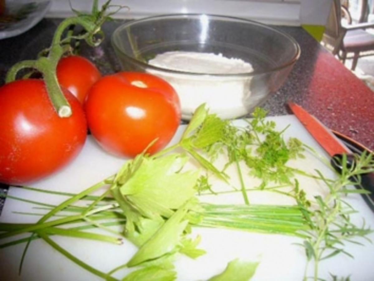 Bilder für Gefüllte Tomate Rezept