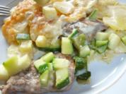 Schwein versteckt im Gemüsebeet - Rezept