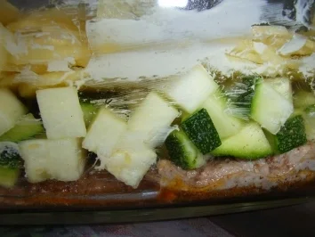 Rezept: Schwein versteckt im Gemüsebeet Bild Nr. 4 Schwein versteckt im Gemüsebeet - Rezept - Bild Nr. 4