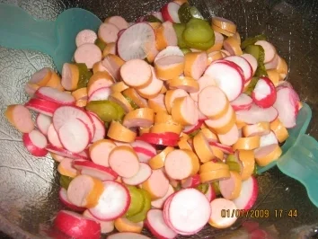 Rezept: Wienerlesalat Bild Nr. 5 Wienerlesalat - Rezept - Bild Nr. 5