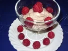 Schokoquark mit frischen Himbeeren - Rezept