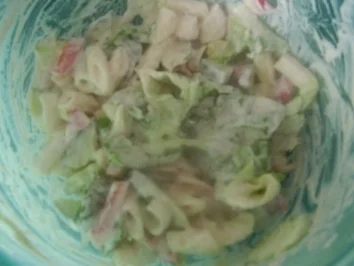 Lecker Nudelsalat mit Wiener - Rezept - Bild Nr. 4