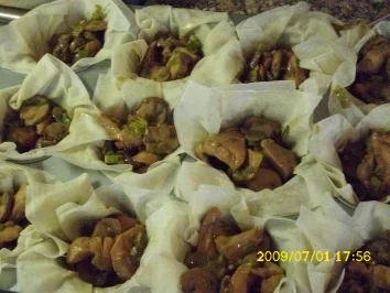 Herzhaftes Gebäck: Asiatisch gewürztes Hähnchenbrustfilet im Filoteig - Rezept - Bild Nr. 6