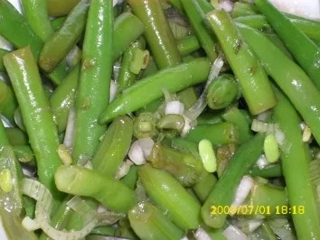 Salat:  Bohnensalat - Rezept