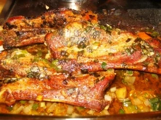 Fleisch: Knoblauch-Fleischrippchen - Rezept - Bild Nr. 2