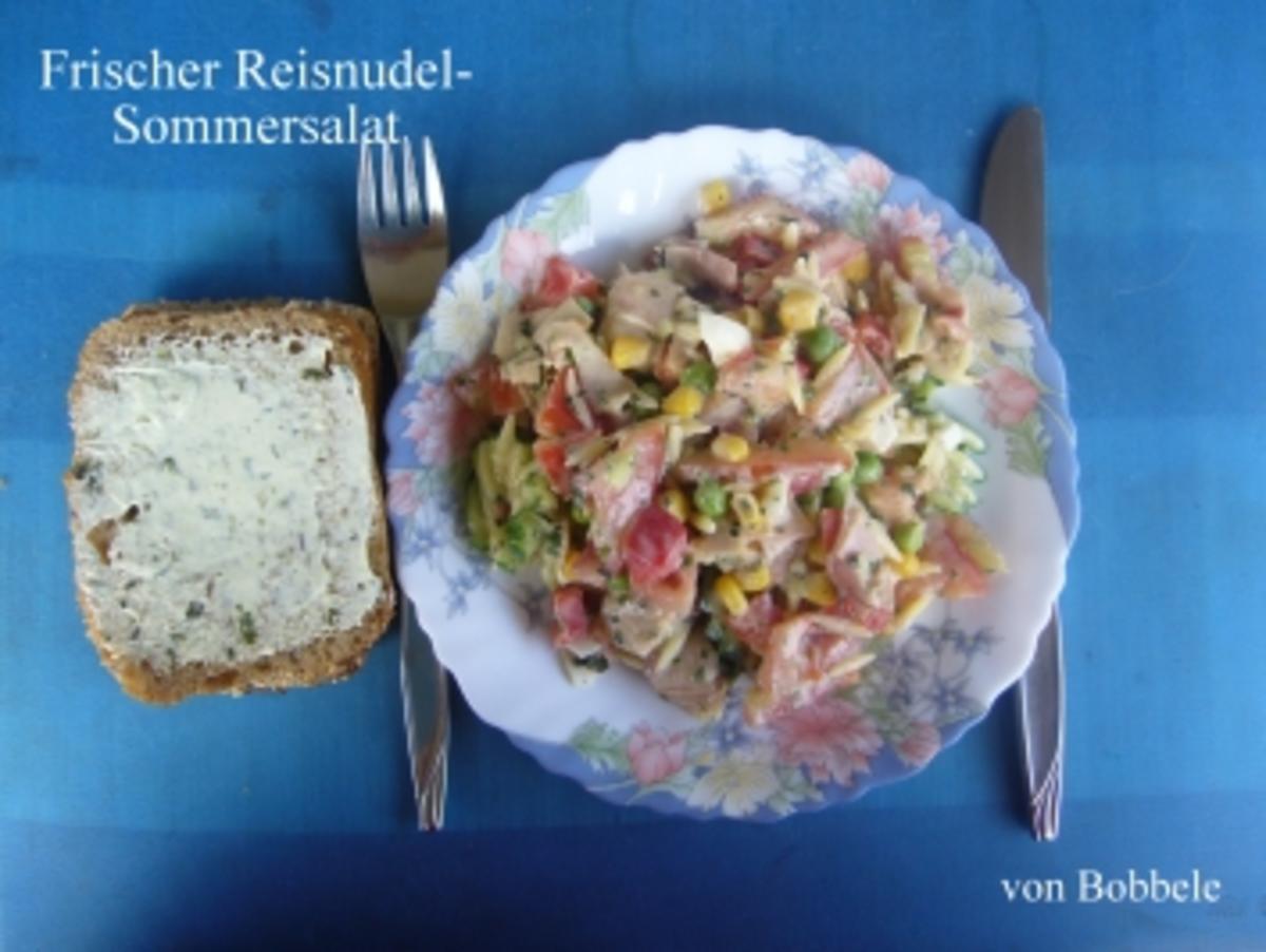 Bilder für Salat: Frischer Sommer-Reisnudelsalat - Rezept