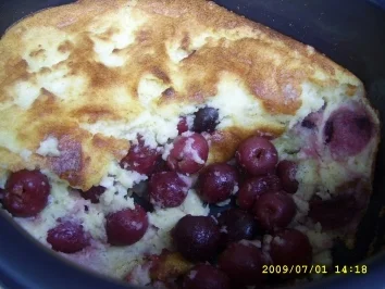 Rezept: Kirsch - Grießauflauf Kirsch - Grießauflauf - Rezept