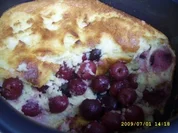 Kirsch - Grießauflauf - Rezept