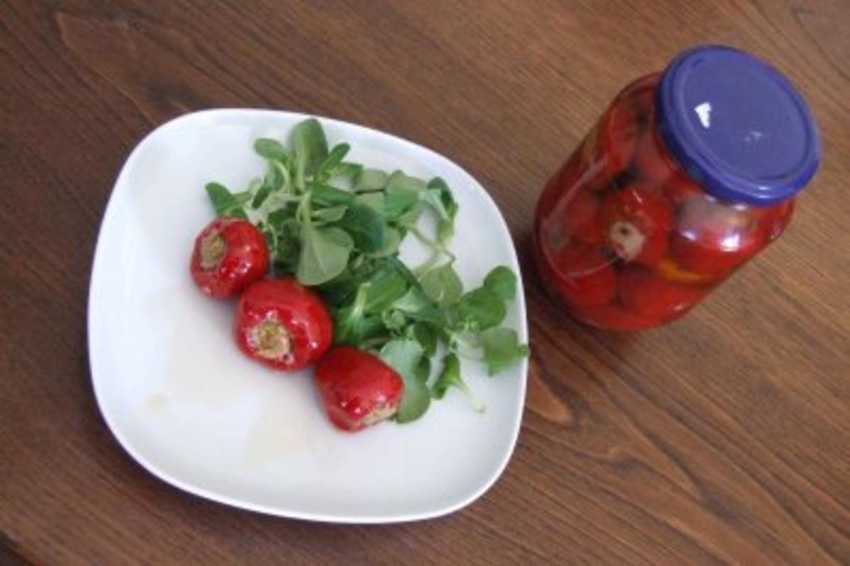 Gefüllte Kirsch-peperoncini - Rezept mit Bild - kochbar.de