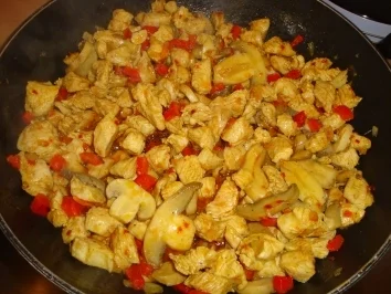 Putengeschnetzeltes ala Andrea - Rezept