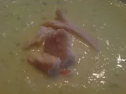 Suppe "Kartoffel-Apfel-Suppe mit Räucherforelle" - Rezept