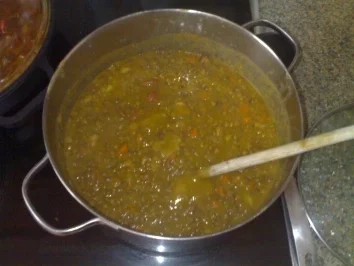 Rezept: sächsischer Linseneintopf feat. Chorizo sächsischer Linseneintopf feat. Chorizo - Rezept