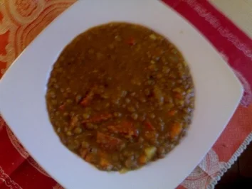 Rezept: sächsischer Linseneintopf feat. Chorizo Bild Nr. 2 sächsischer Linseneintopf feat. Chorizo - Rezept - Bild Nr. 2