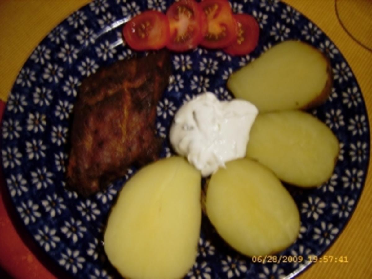 Rippchen mit Ofenkartoffeln - Rezept - Bild Nr. 3