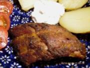 Rippchen mit Ofenkartoffeln - Rezept