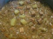 Linseneintopf aufgepeppt - Rezept