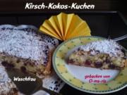 Kirsch-Kokos-Kuchen - Rezept