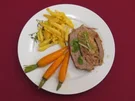 Gefüllter Kalbsbraten mit Toskana-Kartoffeln - Rezept