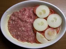 Hackfleischplatte aus dem Ofen - Rezept