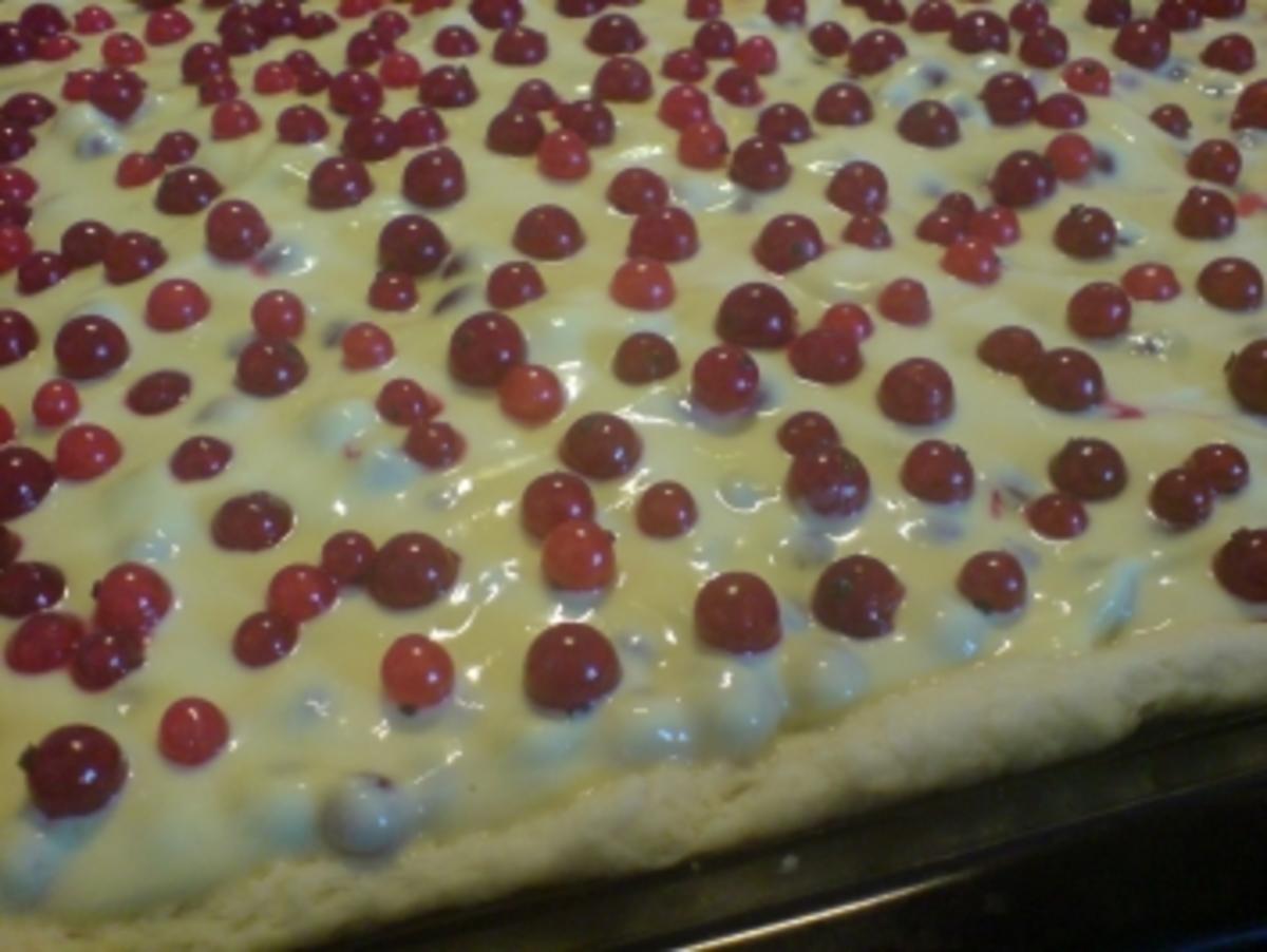 Saftiger Johannisbeer-Blechkuchen - Rezept - Bild Nr. 9