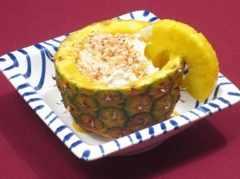 Pina-Colada-Creme mit Ananas - Rezept