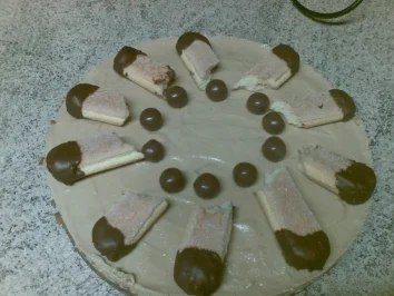 Rezept: Eiskaffee-Quark-Torte Eiskaffee-Quark-Torte - Rezept