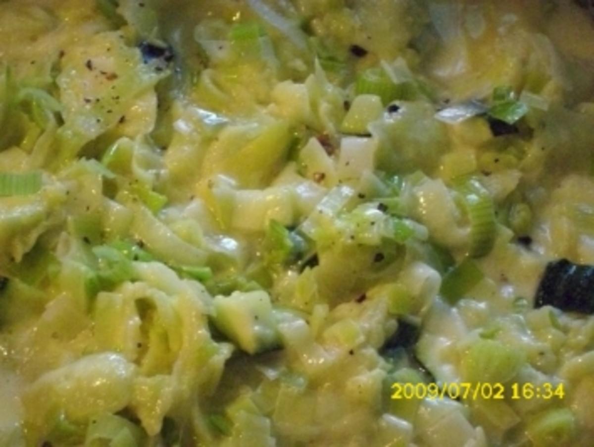 Gemüse:  Zucchinischiffchen mit Räucherlachs - Rezept - Bild Nr. 2