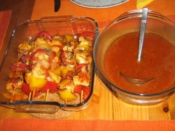 Puten-Schaschlik-Spieße - Rezept - Bild Nr. 6