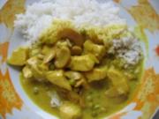 Puten-Kokos -Curry - Rezept