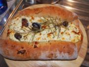 Feta-Oliven-Brot - Rezept