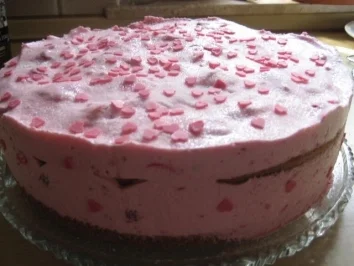 Rezept: Himbeertorte mit Reis Himbeertorte mit Reis - Rezept