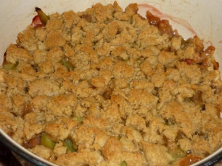 Apfel Rhabarber Crumble Rezepte