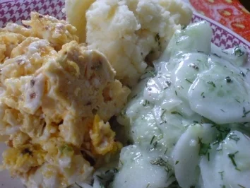 Gurken in Dillsahne - Rezept - Bild Nr. 3